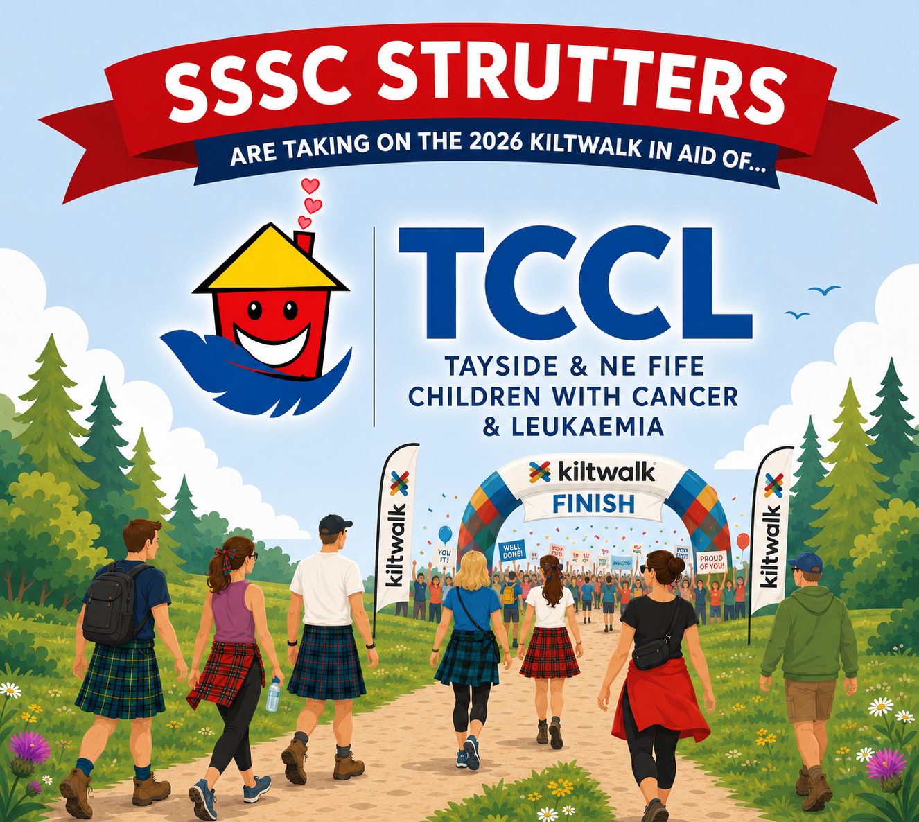 Kiltwalk Dundee